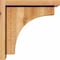 Ekena Millwork Huntington Rough Sawn Corbel w/Backplate, Western Red Cedar, 6"W x 12"D x 12"H COR06X12X12HUN01RWR - alternate 3